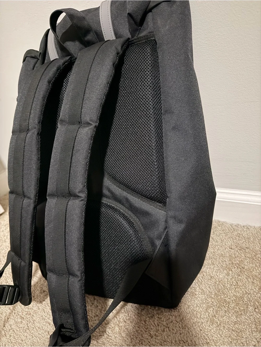 Herschel Supply Co Little America Laptop Backpack - Black White 25L Padded Pack
